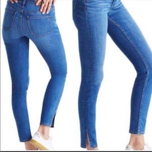 Madewell 9” high rise skinny jeans
